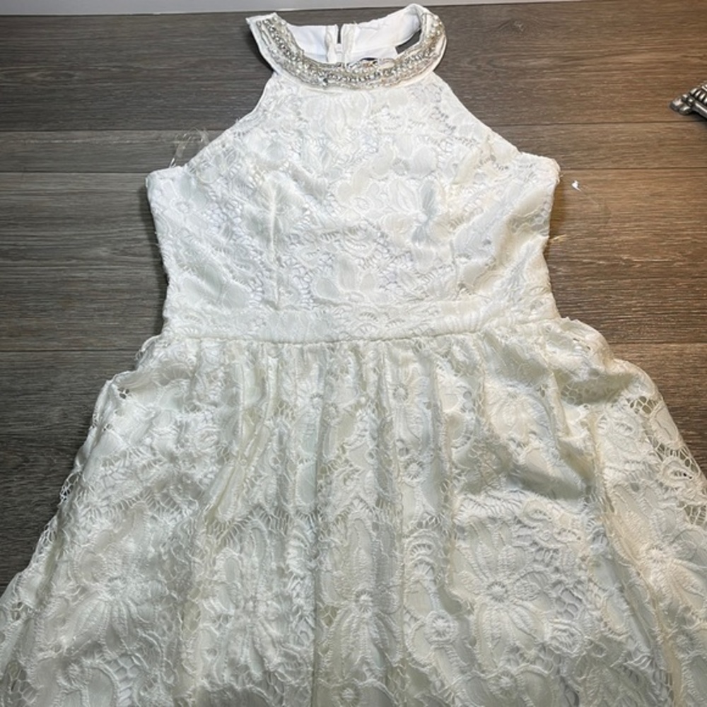 Blue rain small size dress (c26)